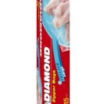 DIAMOND FREEZER ZIPPER BAG-L 15'S