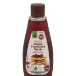 WOOLWORTHS FLAVOURED MAPLE SYRUP SQUEEZE 375G